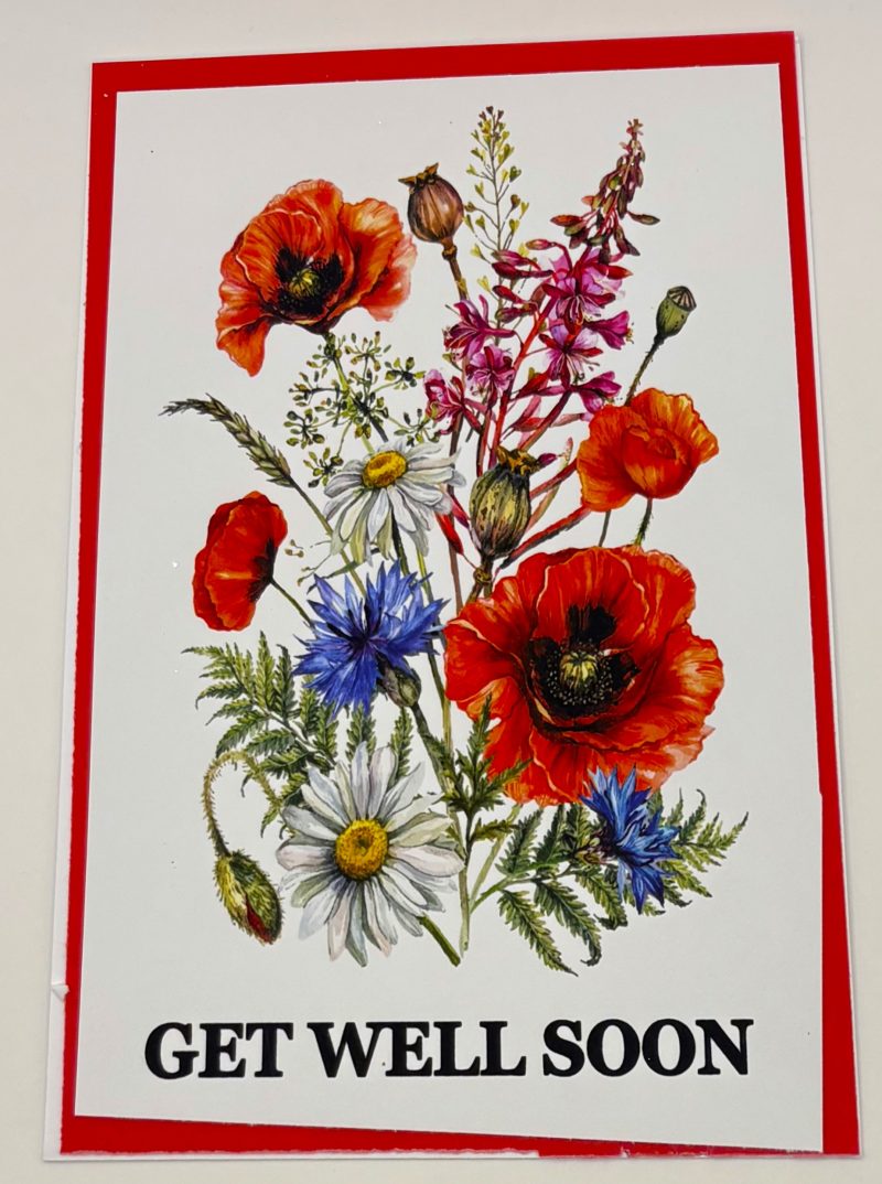 Get Well Soon Handmade Get Well soon card
