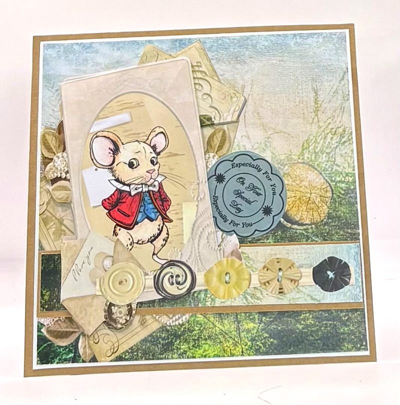 Especially for You Handmade greeting card