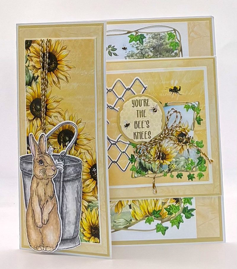 You're the Bees Knees Handmade Greeting card
