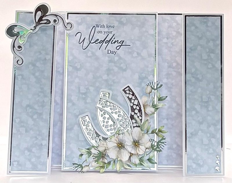 On your Wedding Day Sentiment Wedding Handmade Greeting card